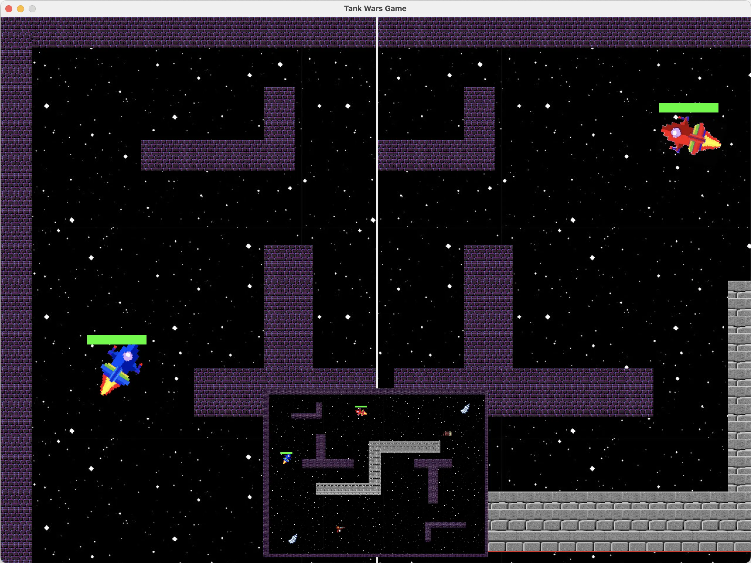 This is a screenshot of Tank Game